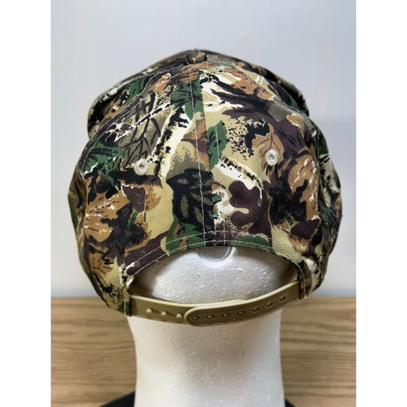 Vintage Chevrolet Uebelhoer & Sons Jasper Indiana Dealership Snapback Hat‎ Camo - Picture 4 of 8